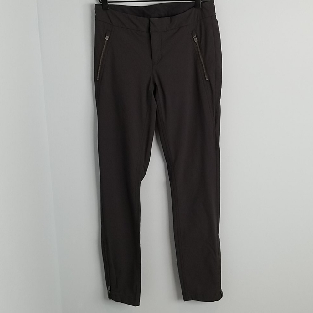 Athleta Wander Zipper Pants Trekkie 4 349953